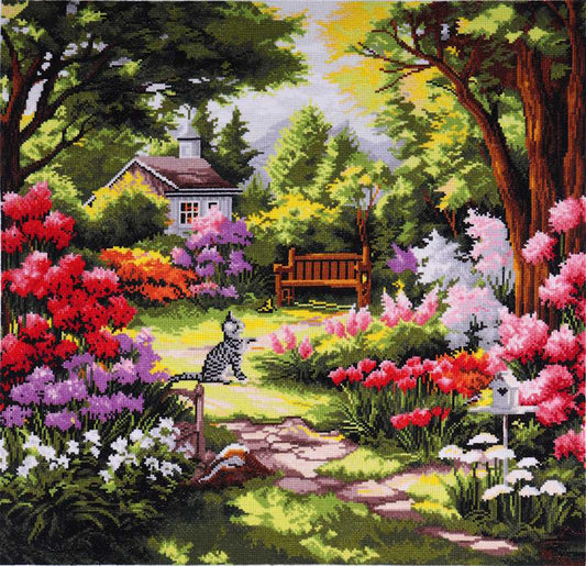 Garden Cross Stitch Kit By Trimits