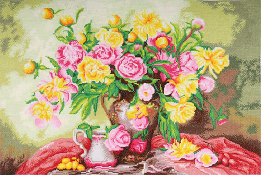 Roses Cross Stitch Kit By Trimits