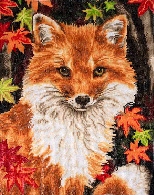 Fox Cross Stitch Kit By Trimits