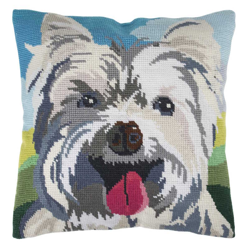 Westie Tapestry Cushion Kit By Trimits