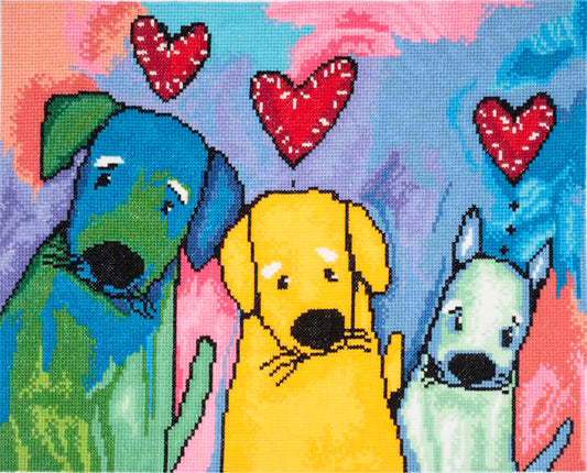 The Three Amigos Cross Stitch Kit By Trimits