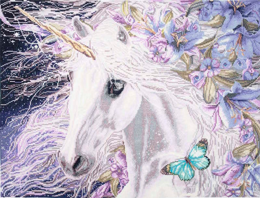 Unicorn Cross Stitch Kit By Trimits