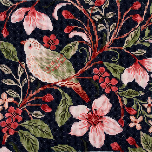 Bird Blossom Cross Stitch Kit By Trimits