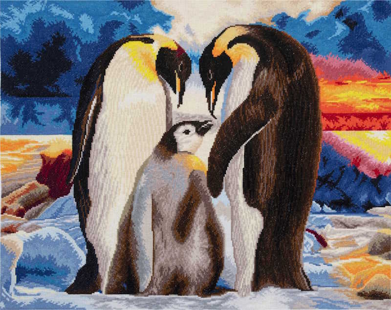 Penguins Cross Stitch Kit By Trimits