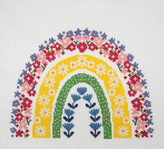 Rainbow Cross Stitch Kit By Trimits