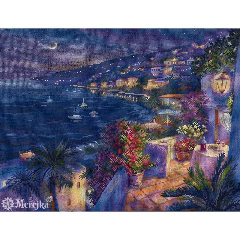 Cote d'Azur Cross Stitch Kit by Merejka