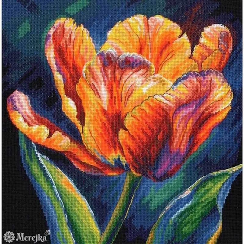 Spring Awakening Vibrance Cross Stitch Kit by Merejka