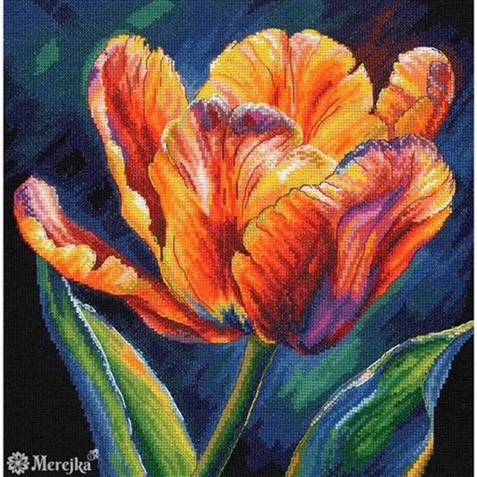 Spring Awakening Vibrance Cross Stitch Kit by Merejka