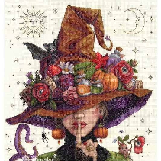 Hush It's Magic Cross Stitch Kit by Merejka 