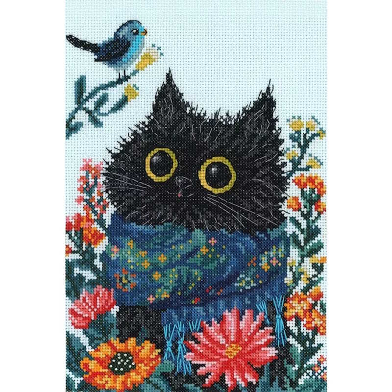 The Mysterious One Cross Stitch Kit by Merejka