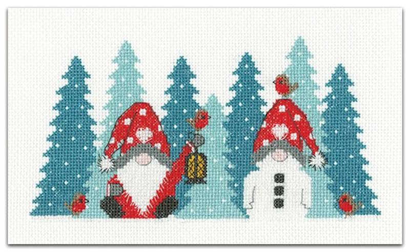 Winter Wonderland Cross Stitch Kit by Heritage Crafts