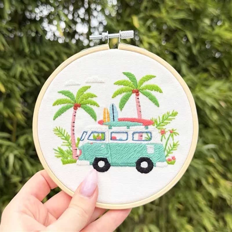 California Dream Embroidery Kit by Milpoint