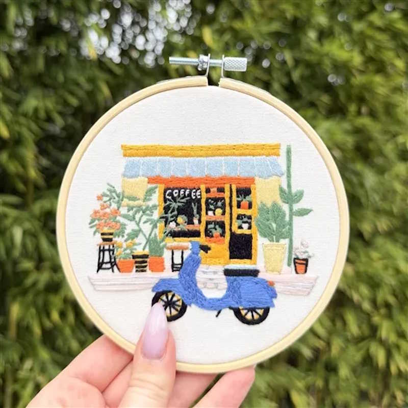 Dolce Vita Embroidery Kit by Milpoint