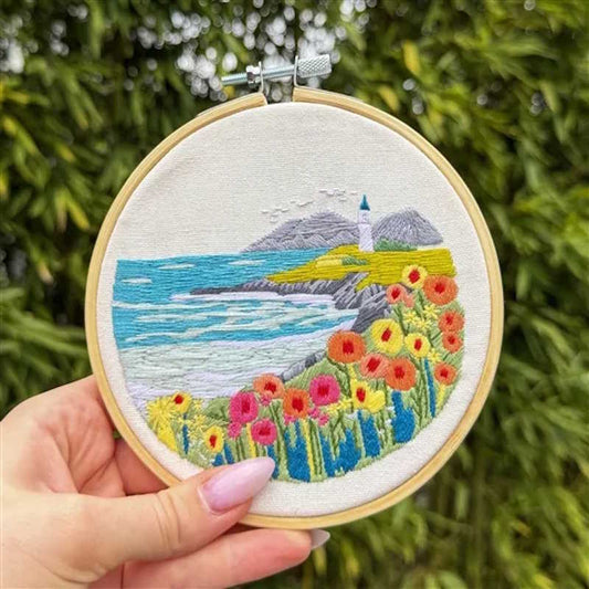 Wild Coast Embroidery Kit by Milpoint
