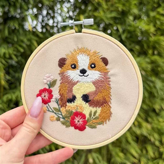 Garden Friend Embroidery Kit by Milpoint 