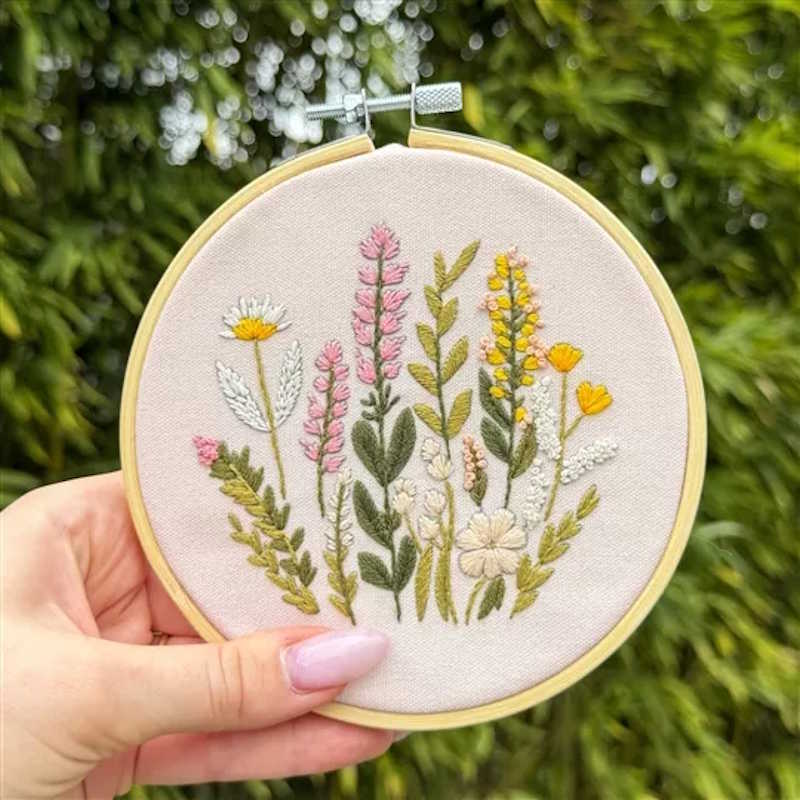 Poetry of the Fields Embroidery Kit by Milpoint