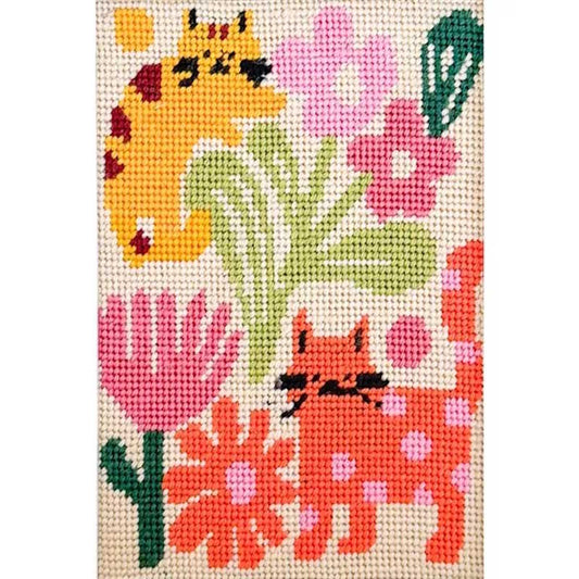 Country Cats Tapestry Kit by Milpoint