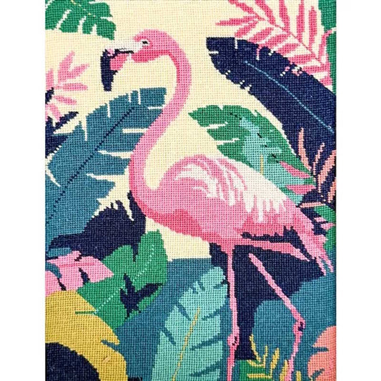 Tropical Flamingo Tapestry Kit by Milpoint