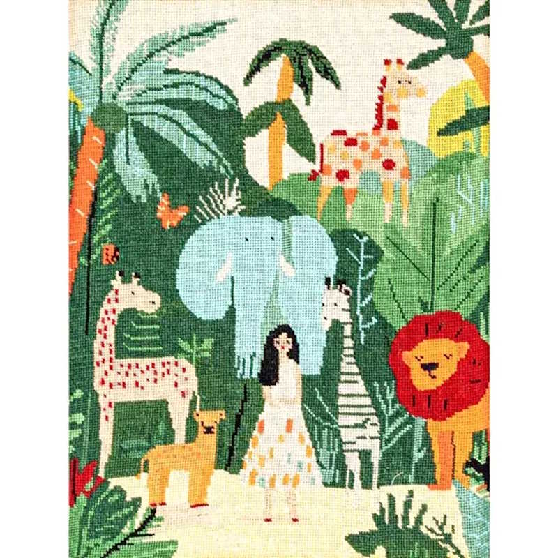 Jungle Heart Tapestry Kit by Milpoint