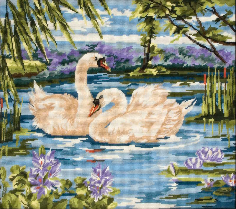 Swans Tapestry Kit By Anchor