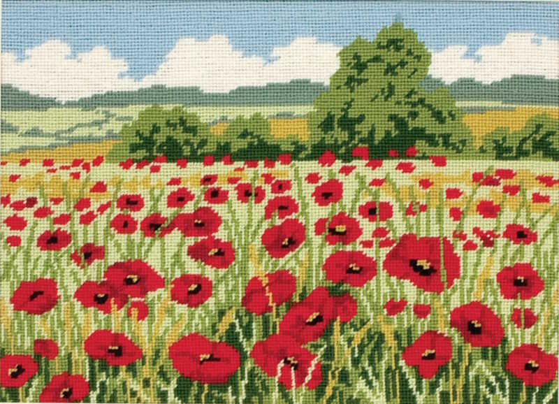 Poppy Field Tapestry Kit By Anchor