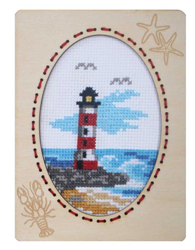 Lighthouse Cross Stitch Kit by Orchidea