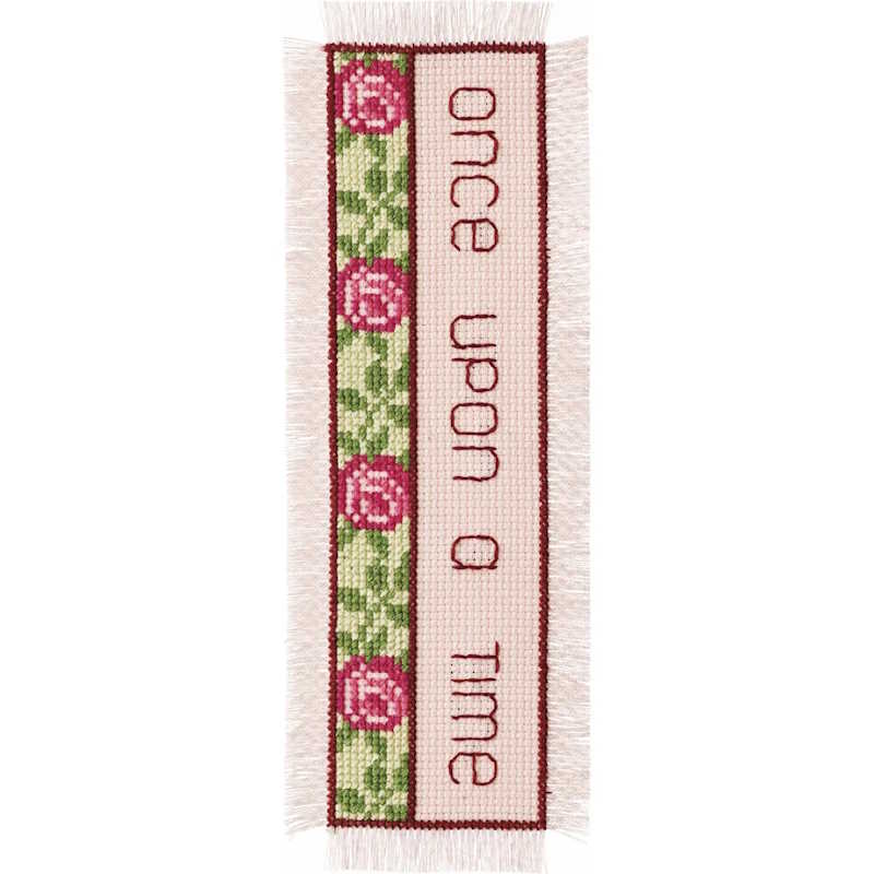 Once Upon a Time Bookmark Cross Stitch Kit By Permin