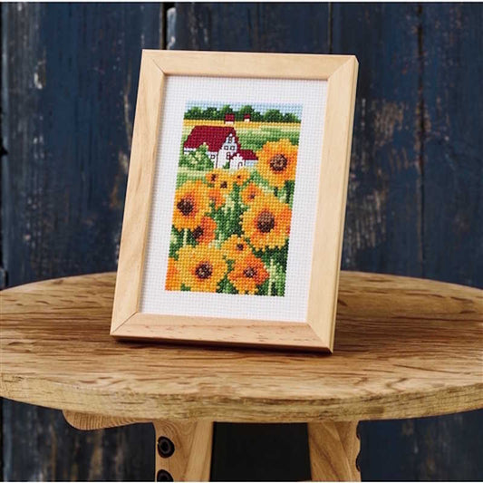Sunflowers Cross Stitch Kit by Permin