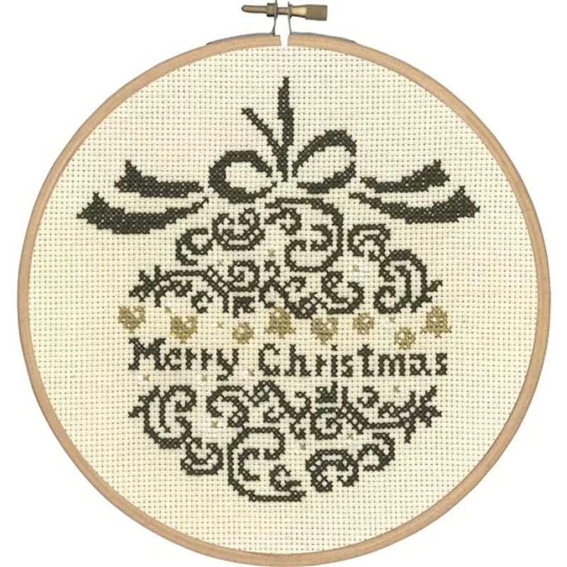 Christmas Ornament Cross Stitch Kit by Permin