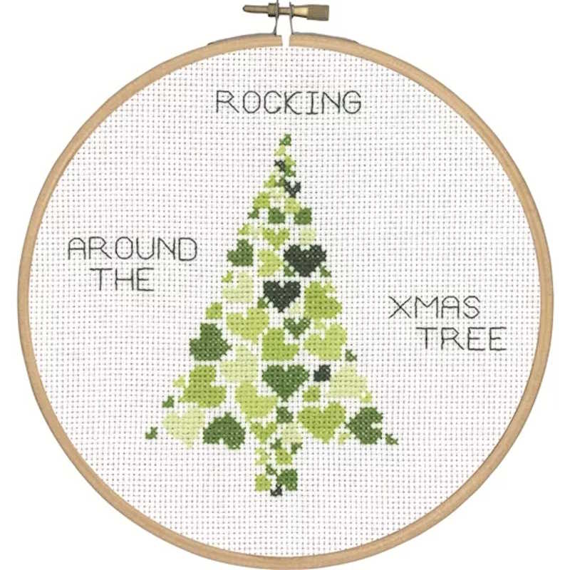 Rocking Xmas Cross Stitch Kit by Permin