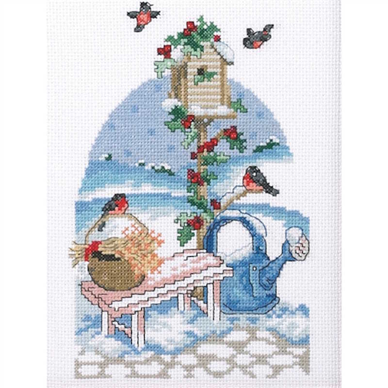 Nest Box Cross Stitch Kit by Permin