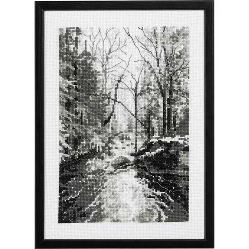 Forest Cross Stitch Kit by Permin