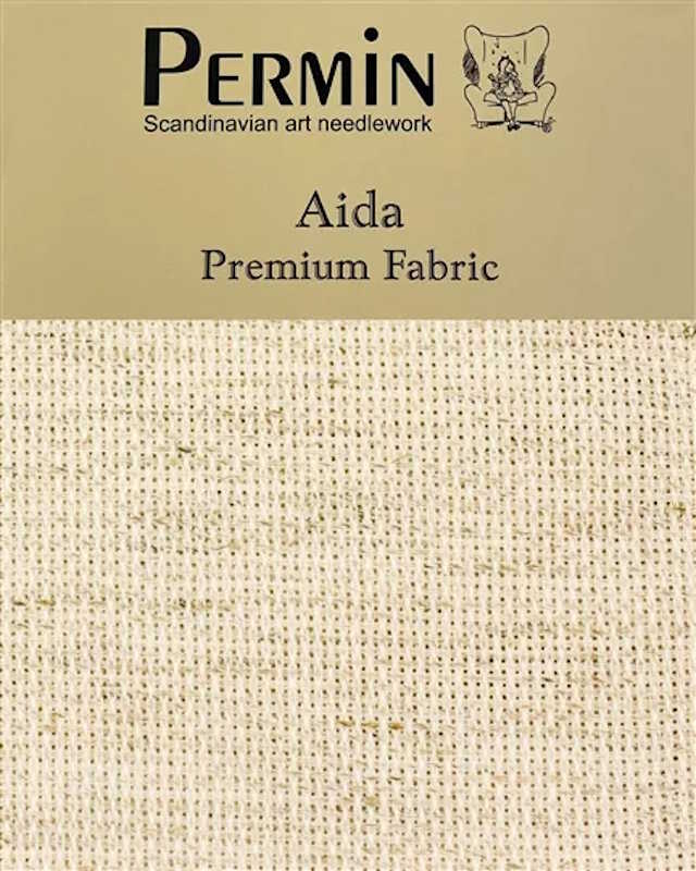 16 Count Aida Fabric by Permin rustic