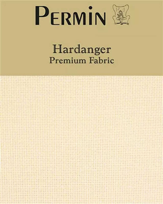 22 Count Hardanger Fabric by Permin Ivory