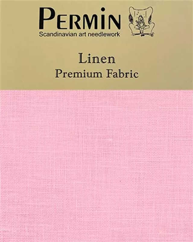 28 Count Linen Fabric by Permin Rose