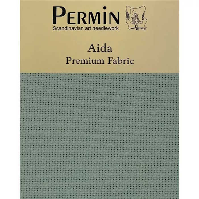 14 Count Aida Fabric by Permin - Stoney point