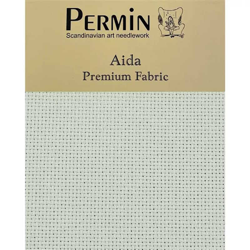 16 Count Aida Fabric by Permin artichoke