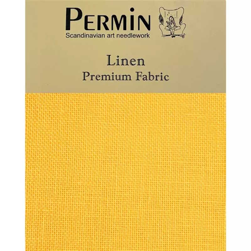 28 Count Linen Fabric by Permin Riviera Gold