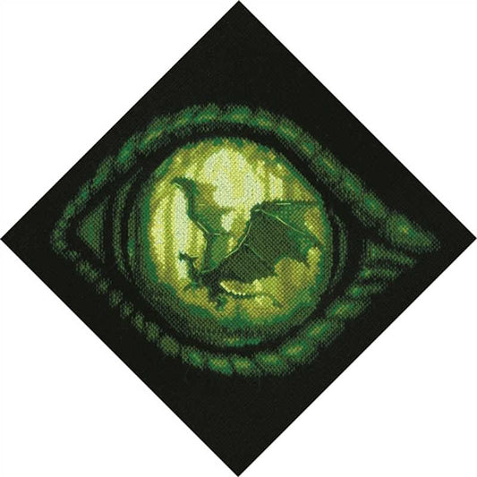 Dragon Eye Cross Stitch Kit By RIOLIS