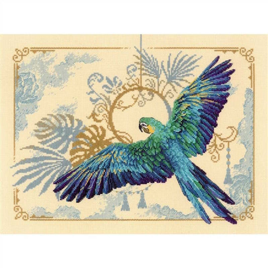 Tropical Beauty Cross Stitch Kit By RIOLIS
