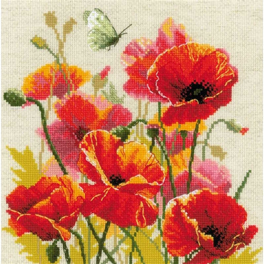 Colour of Flame Cross Stitch Kit By RIOLIS