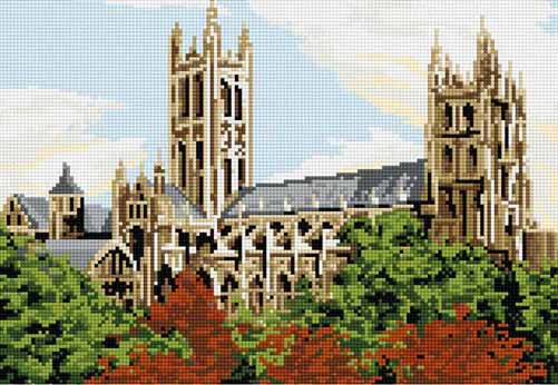 Canterbury Cathedral Tapestry Kit by Brigantia Needlework