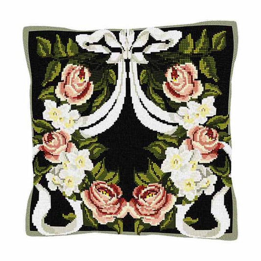 Les Fleurs Tapestry Kit by Brigantia Needlework