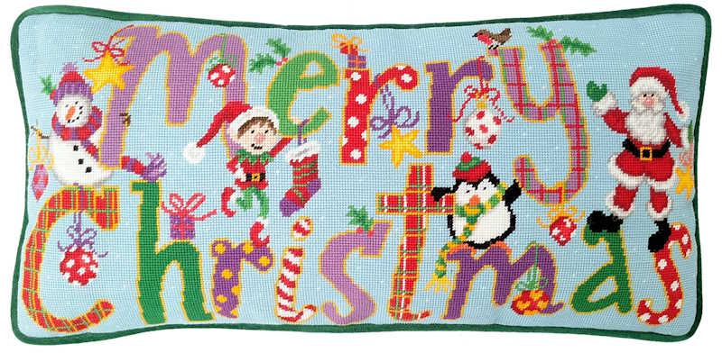 Merry Christmas Tapestry Kit By Bothy Threads