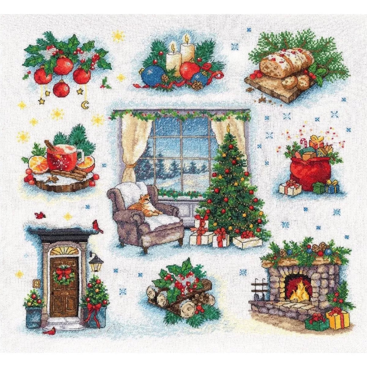 The Magic of Christmas Cross Stitch Kit By VDV
