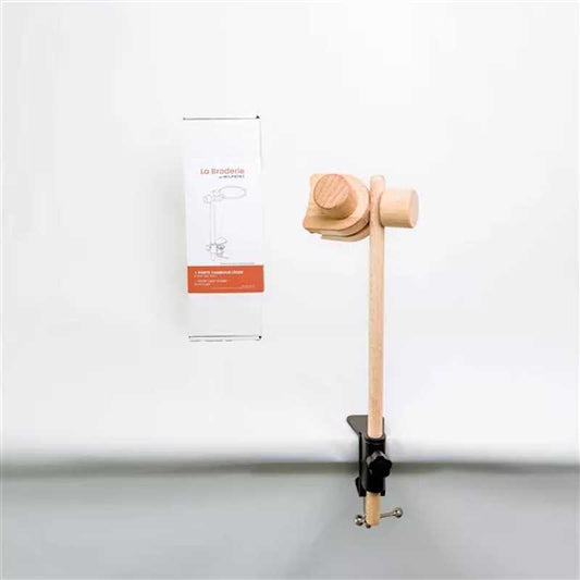 Lightweight Embroidery Hoop Stand with Clamp by Milpoint 