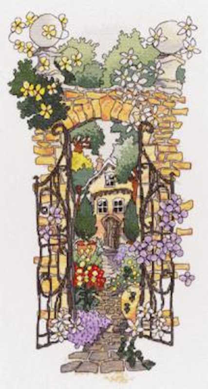 Secret Garden One Cross Stitch Kit by Michael Powell 