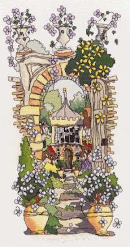 Secret Garden Two Cross Stitch Kit by Michael Powell 
