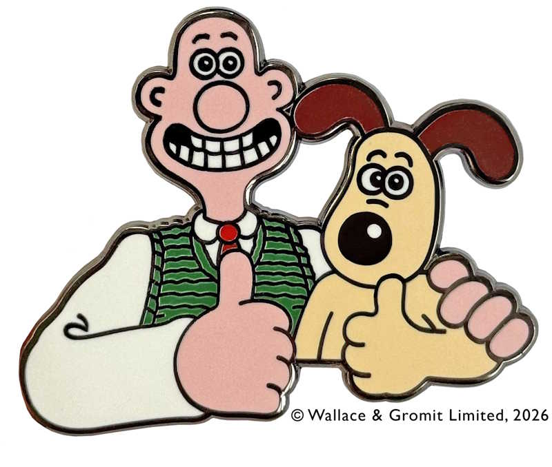 Wallace and Gromit Let's Get Cracking! Needle Minder by Bothy Threads