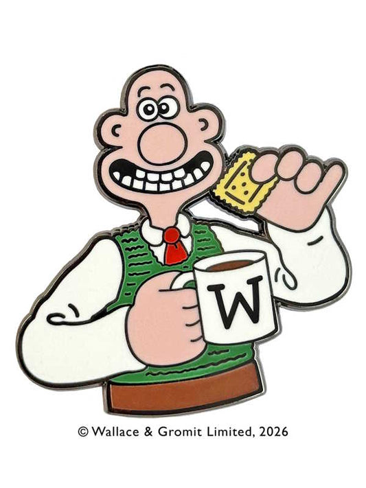Wallace and Gromit Lovely Tea! Needle Minder by Bothy Threads